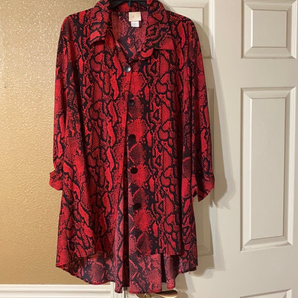 Snakeskin tunic
